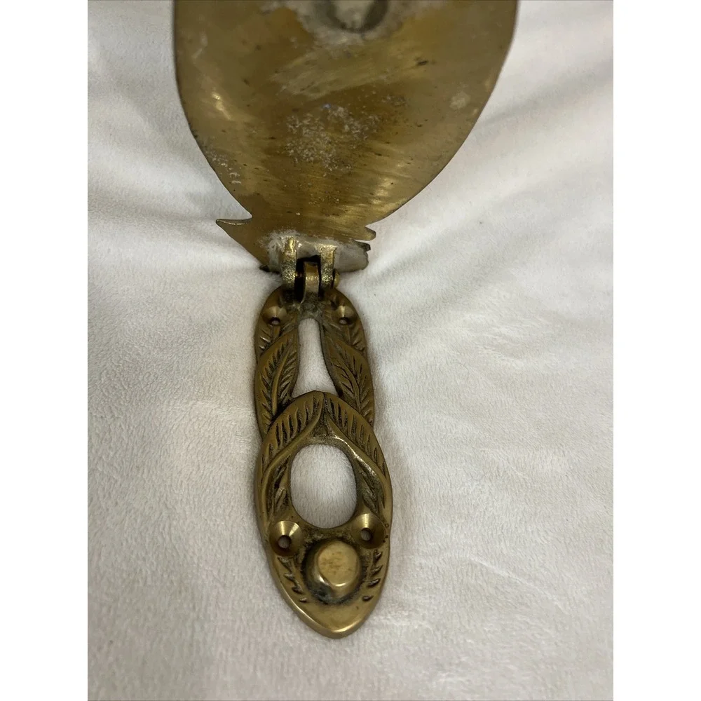 Vintage Brass Pineapple Heavy Door Knocker 5.5